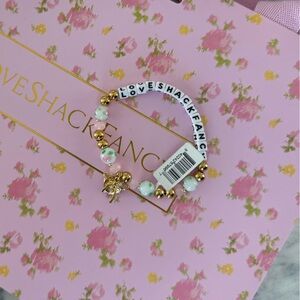 Loveshackfancy bracelet NWT sold out bow cute perfect gift little words project